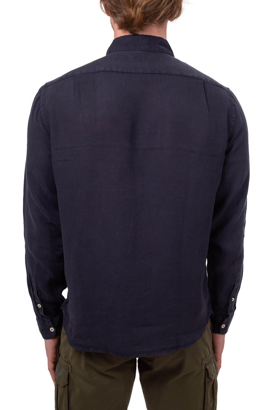 Camicia uomo Gilbert in lino 4/4