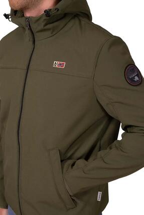Veste matelassée - Homme - Doublure teddy, imperméable - Vert