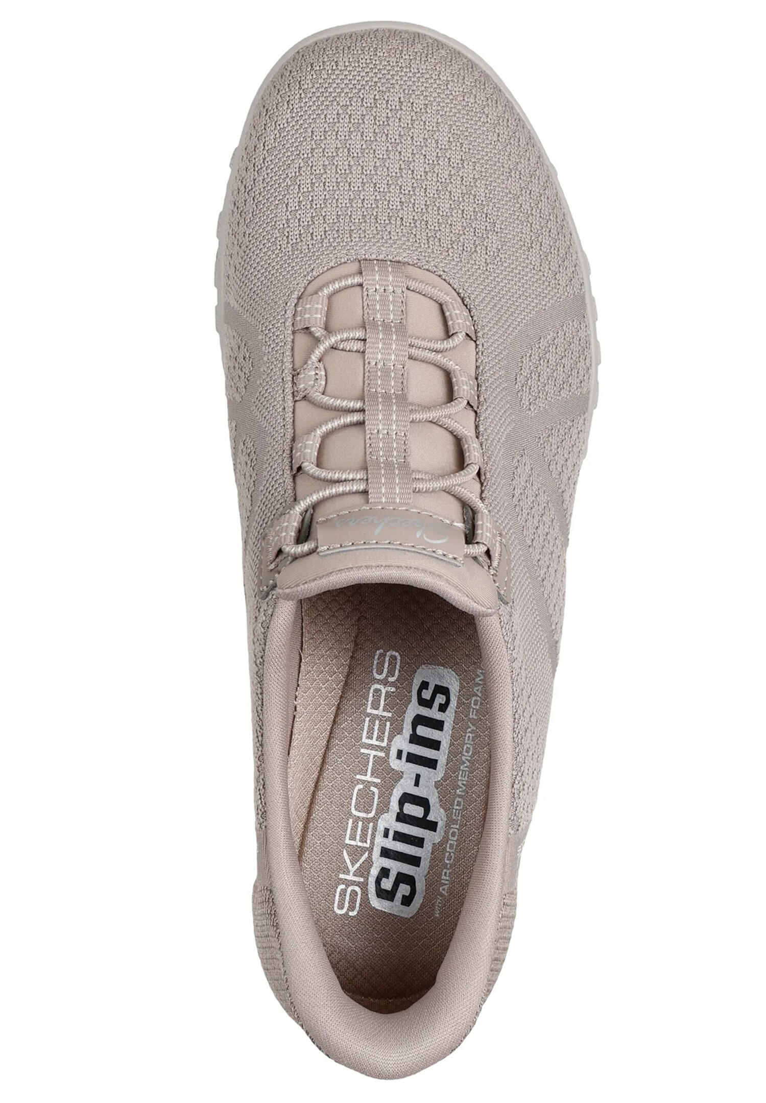 Skechers Slip-ins: Breathe-Easy - Knitty Waves Damen Sneaker 100762 TPE 3/3