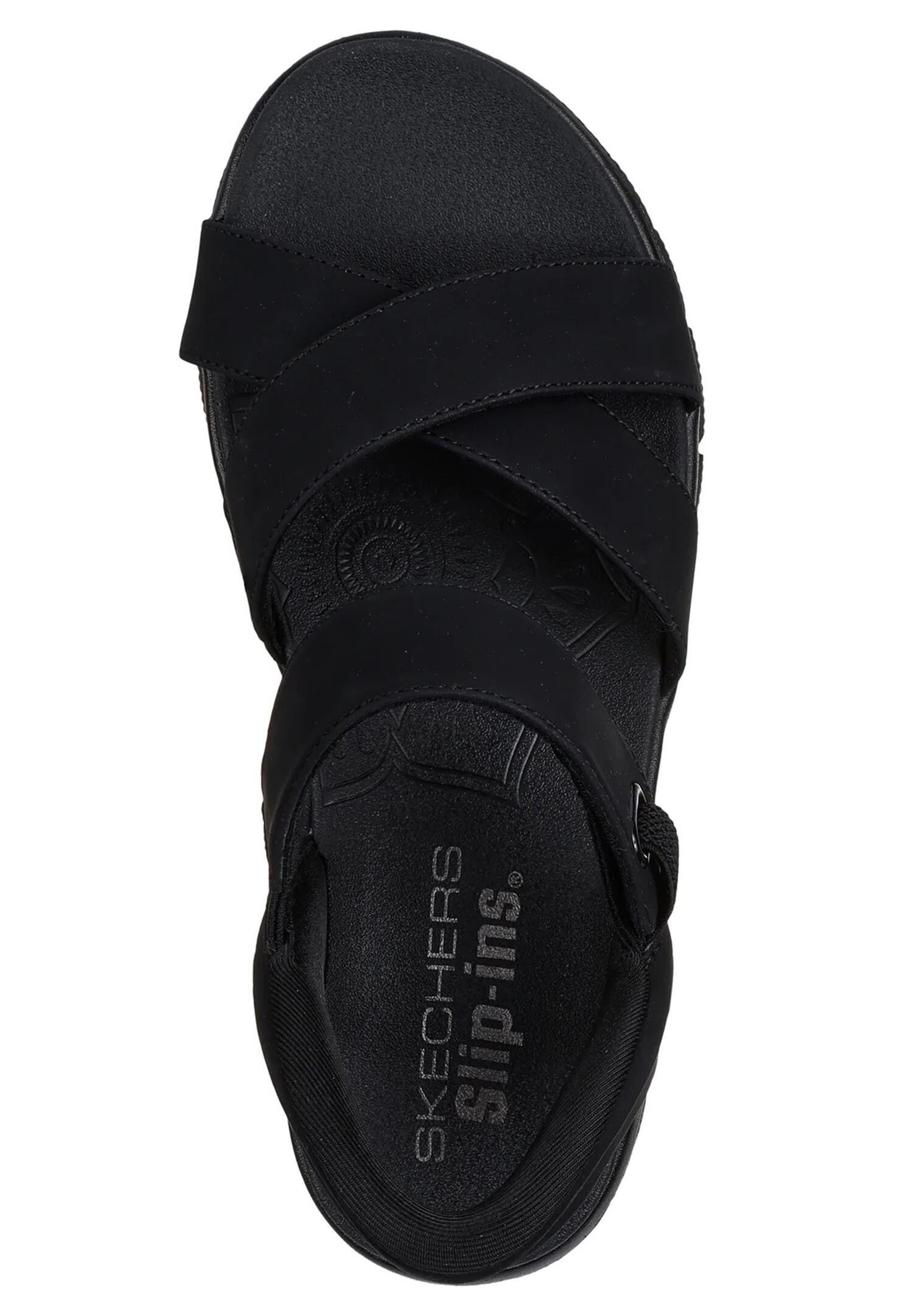 Skechers SlipIns Relaxed Easy Going Somewhere Sunny Sandalen Damen 163534 BBK 4/5