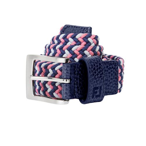 FOOTJOY Ceinture de Golf Tressée Footjoy Homme Dark denim/Rose/Skyway