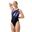 Speedo Badpak Eco Endurance+ Placement Print Powerback Zwart/Paars