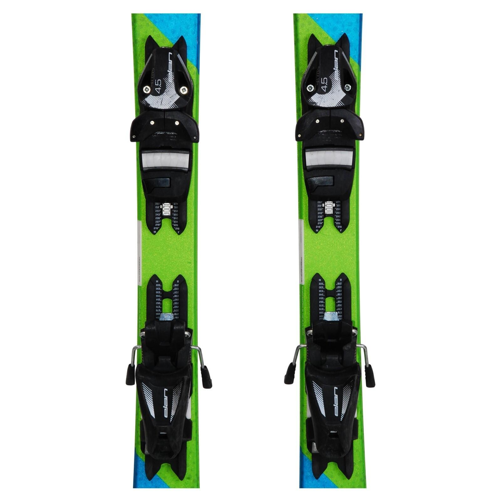 RECONDITIONNE - Ski Junior Elan Rcs Pro + Fixations 3/4