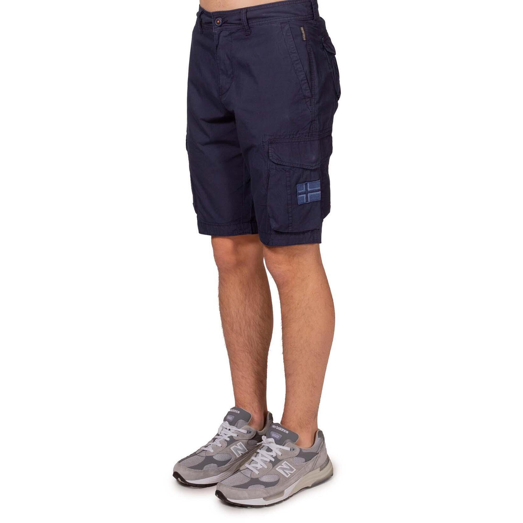 Napapijri - Bermuda Cargo Uomo Novas - Bermuda - Bleu - Decathlon