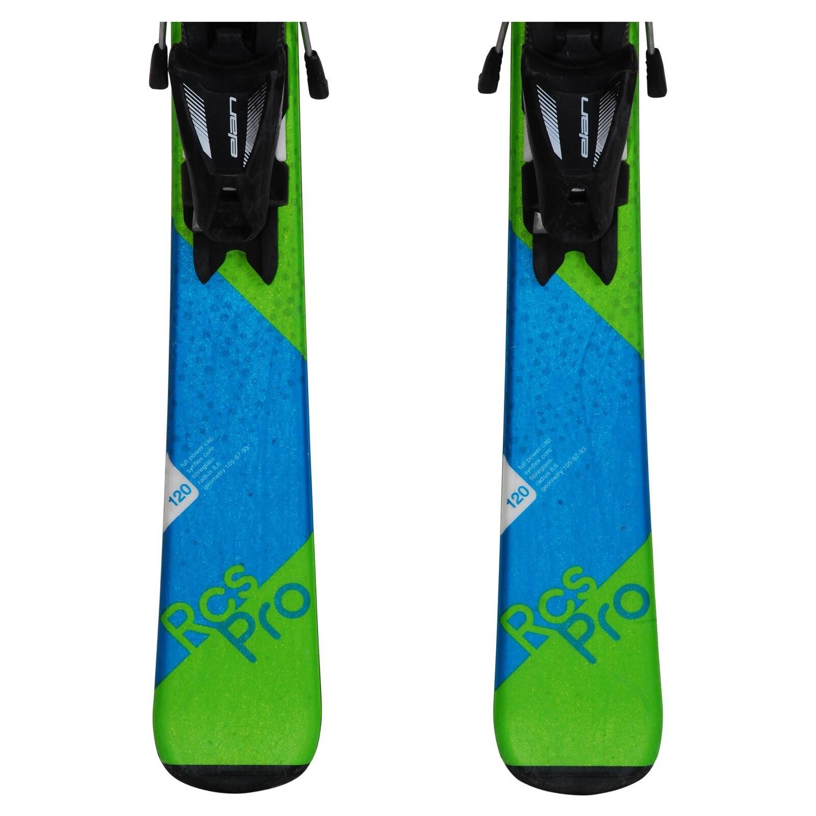 RECONDITIONNE - Ski Junior Elan Rcs Pro + Fixations 4/4