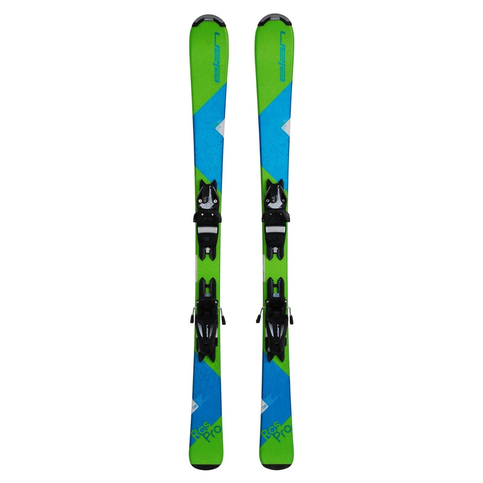 RECONDITIONNE - Ski Junior Elan Rcs Pro + Fixations 1/4