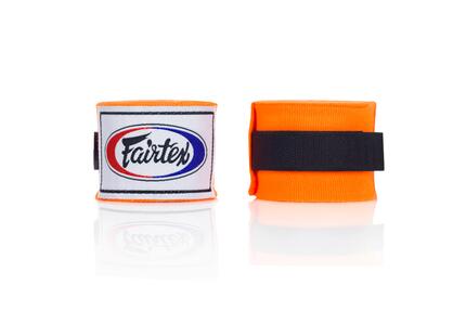 Bandage boxe - 4,5 m élastique, pouce - Blanc