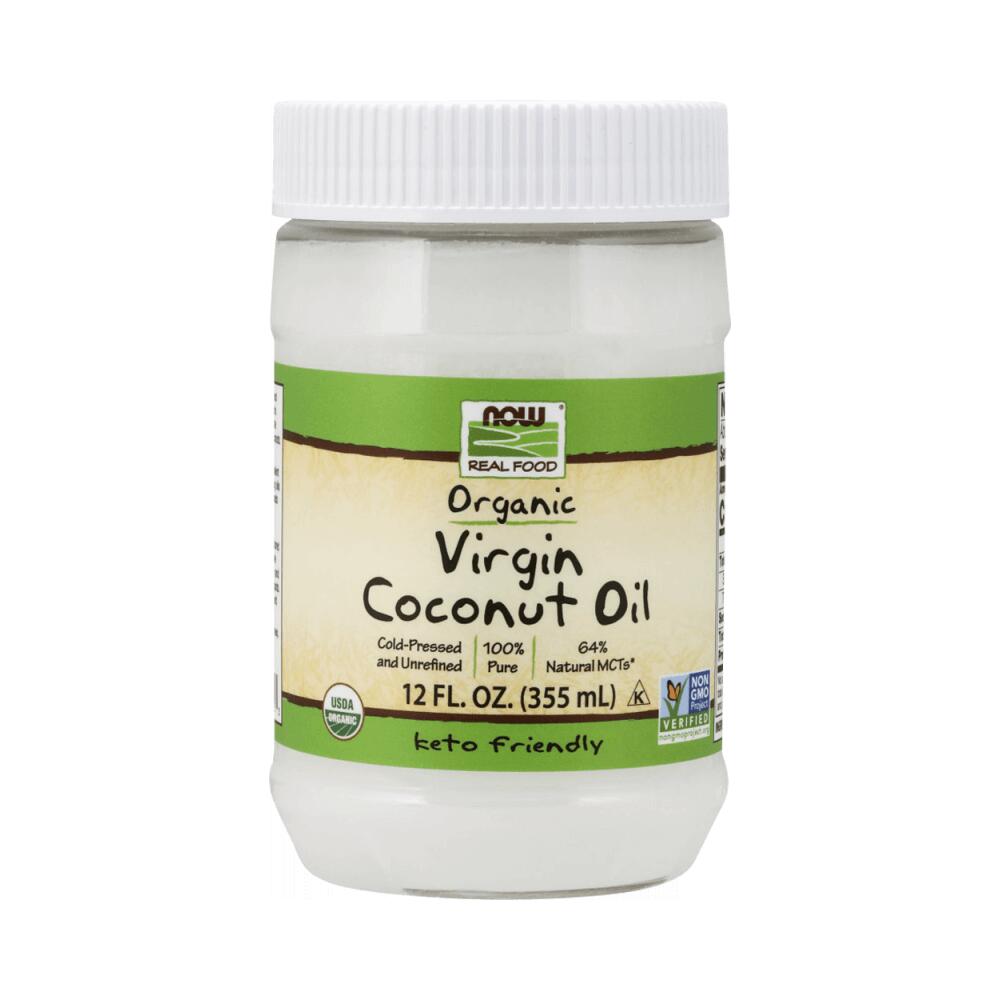 Now Foods - Now Foods Coconut Oil (12oz) Standard - Aliments Fonctionnels - Huiles - Huile De Poisson - Decathlon