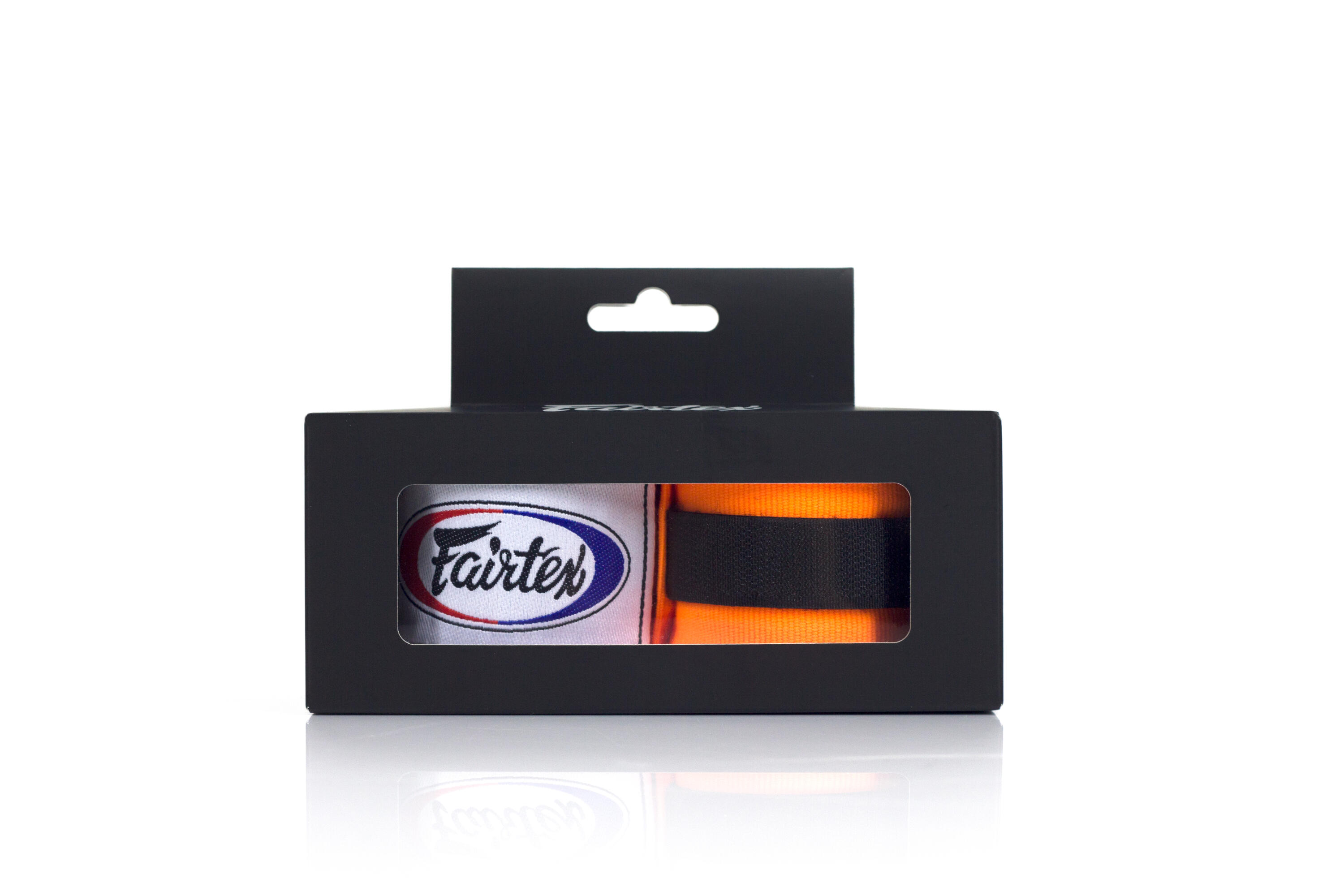 Fairtex HW2 450cm elastische Boxbandage Orange 2/2