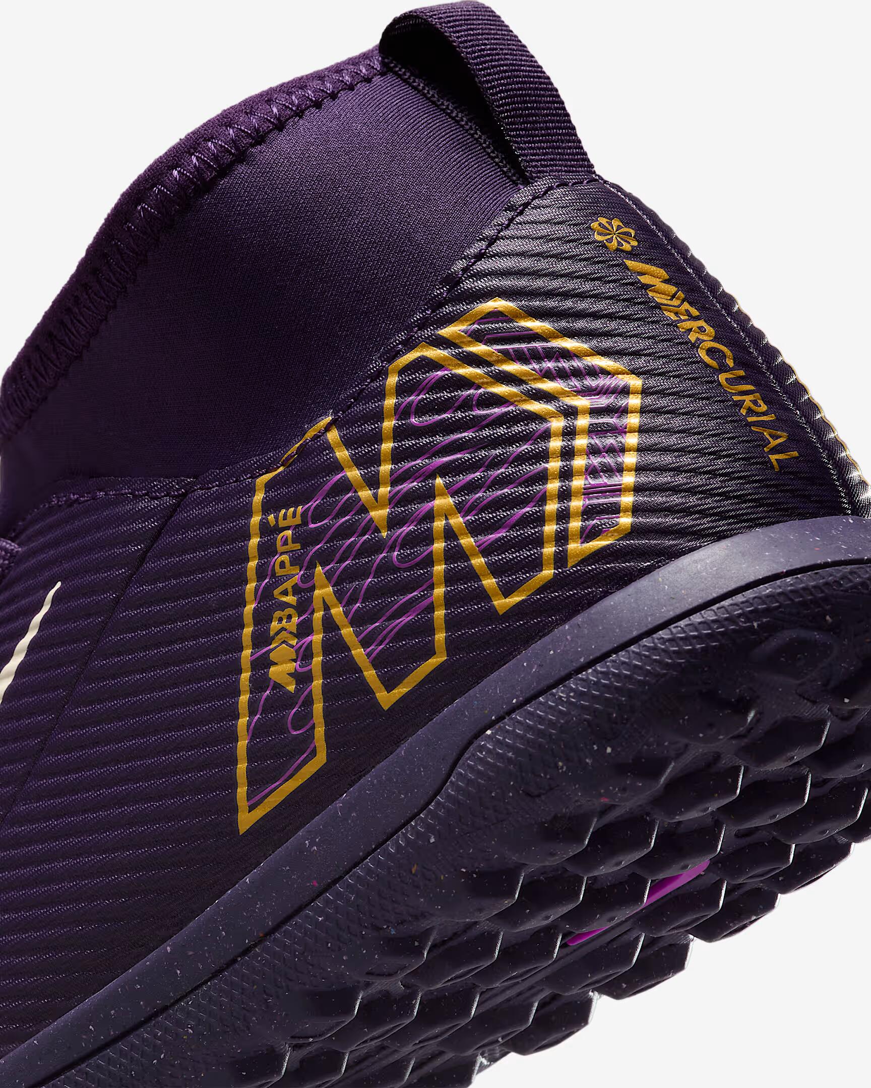 Scarpe da calcio junior tf - erba sintetica nike viola 4/4