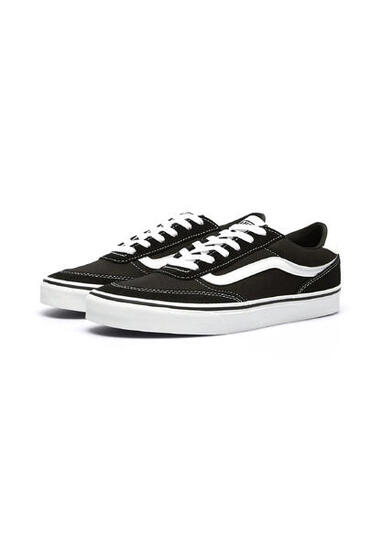 VANS Brooklyn Ls Sneaker Skate Schuhe Halbschuh Unisex Leder schwarz
