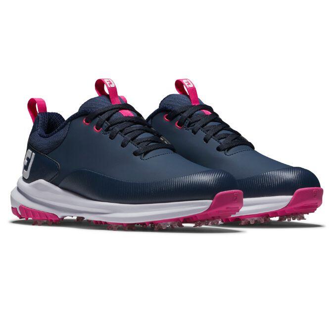 Footjoy Dames Golfschoenen Tour Rival Navy Pink 5/5