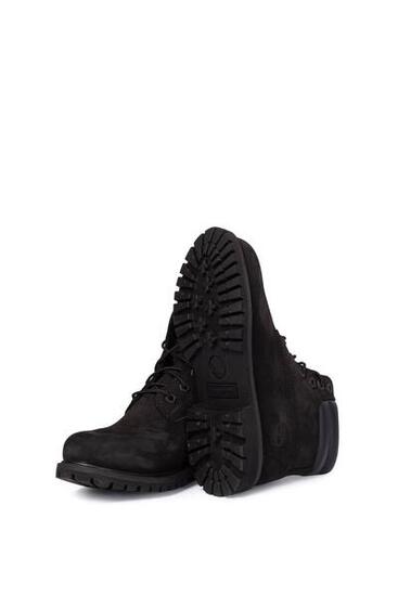 Bottines - Casual - Femme - Chukka Waterville - Cuir noir