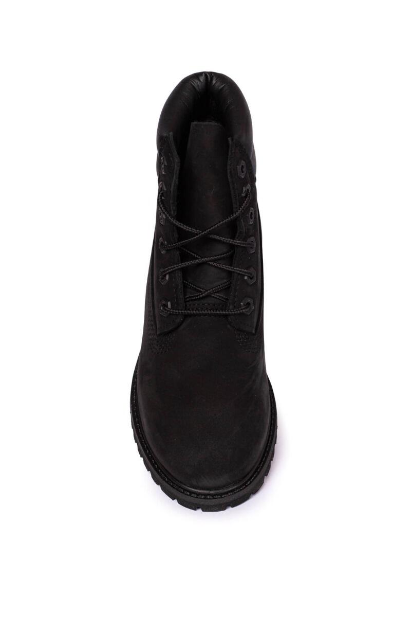 Scarponcini Waterville donna in nabuk nero 4/4