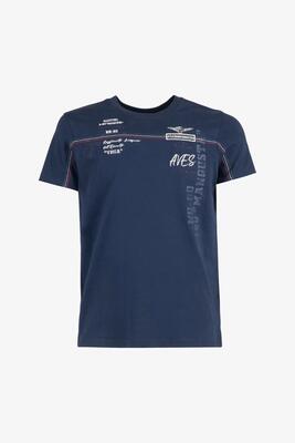 T-shirt Aviazione Esercito a maniche corte militare in cotone uomo