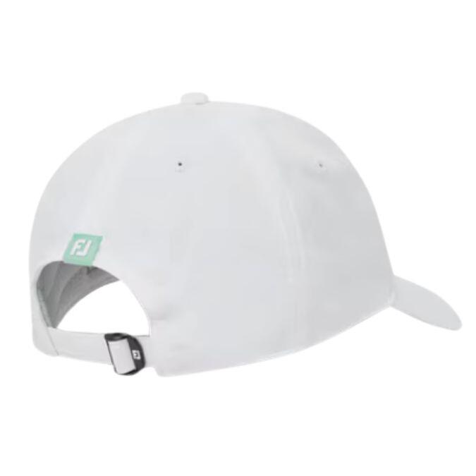 Footjoy Fashion Cap Wit Groen 2/4