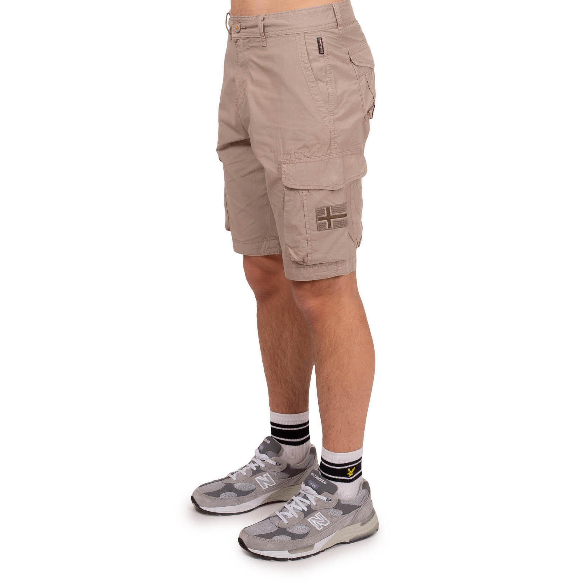 Napapijri - Bermuda Cargo Uomo Novas - Bermuda - Beige - Decathlon
