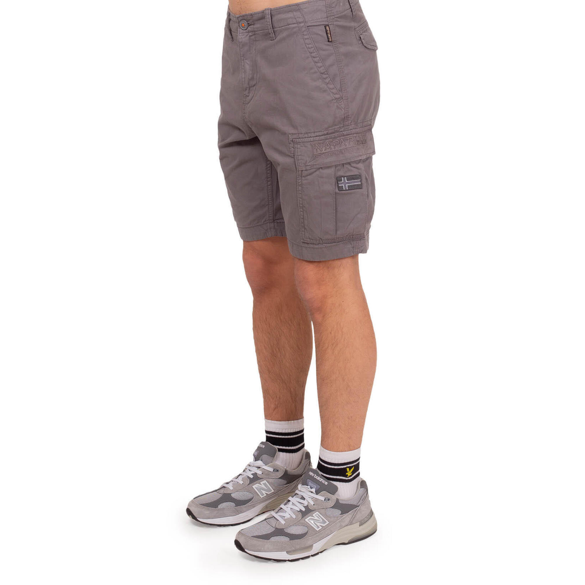 Napapijri - Bermuda Cargo Uomo Nus - Bermuda - Bleu|gris - Decathlon