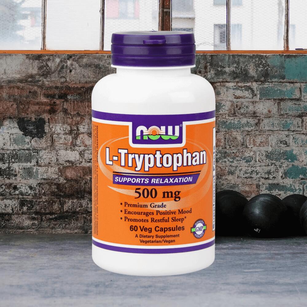 Now Foods L-Tryptophan 500mg (60) Standard - Acides aminés 2/3