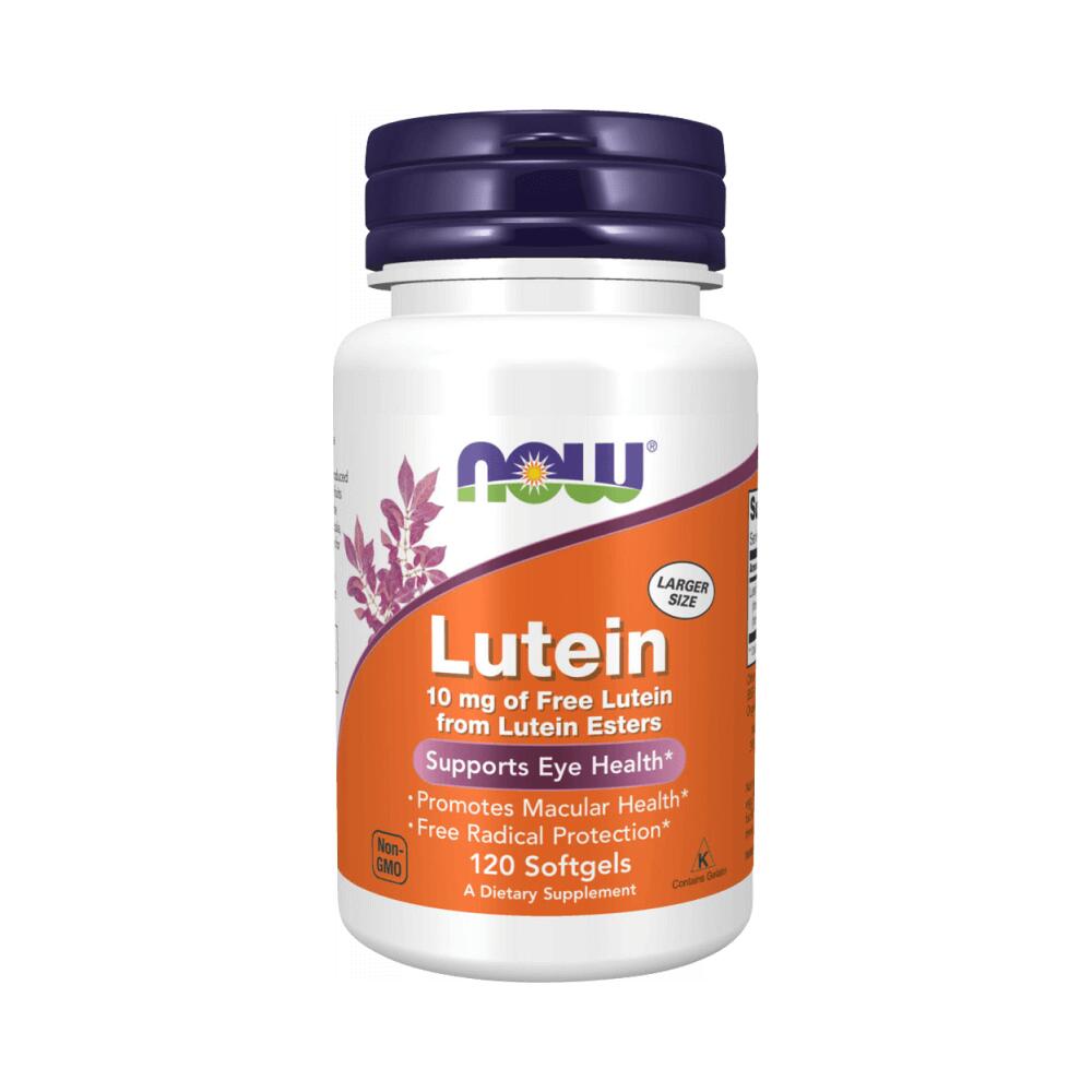 Now Foods - Now Foods Lutein 10mg (120) Standard - Vitamines, Minéraux Et Santé - Herbes - Antioxydant - Decathlon