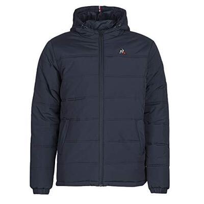 Giacca da uomo Le Coq Sportif ESS Doudoune Heavy Nera XXXL