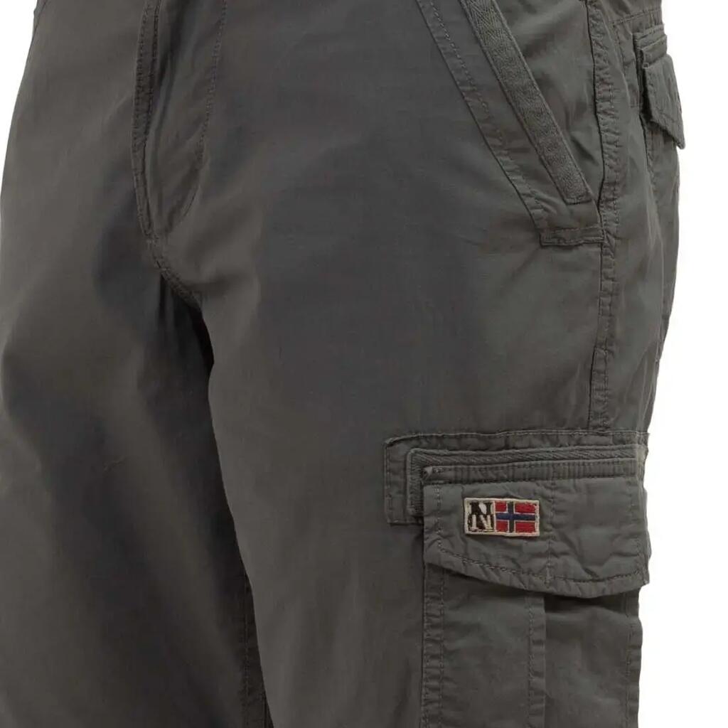 Napapijri Narca cargo bermuda shorts - men - sage green