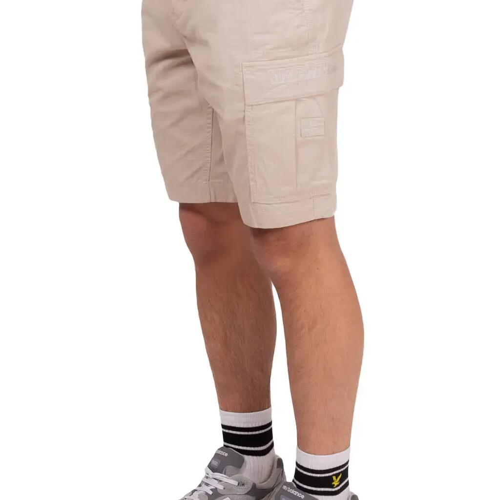 Napapijri cargo bermuda shorts - Beige