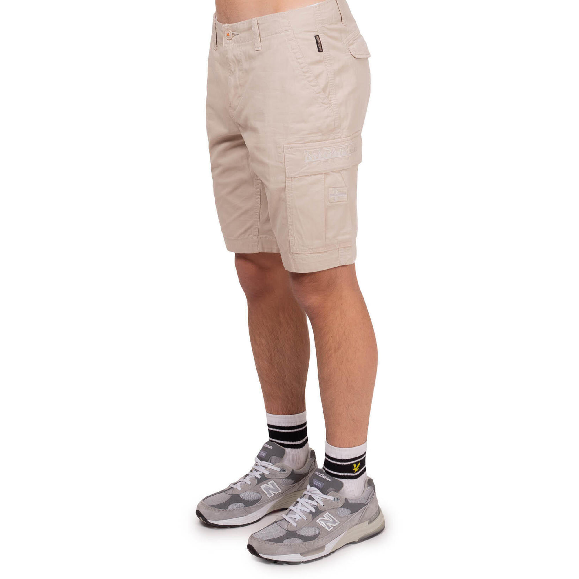 Napapijri - Bermuda Cargo Uomo Nus - Bermuda - Beige - Decathlon