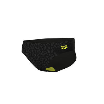 Arena Schwimmslip Monogram Schwarz Multi