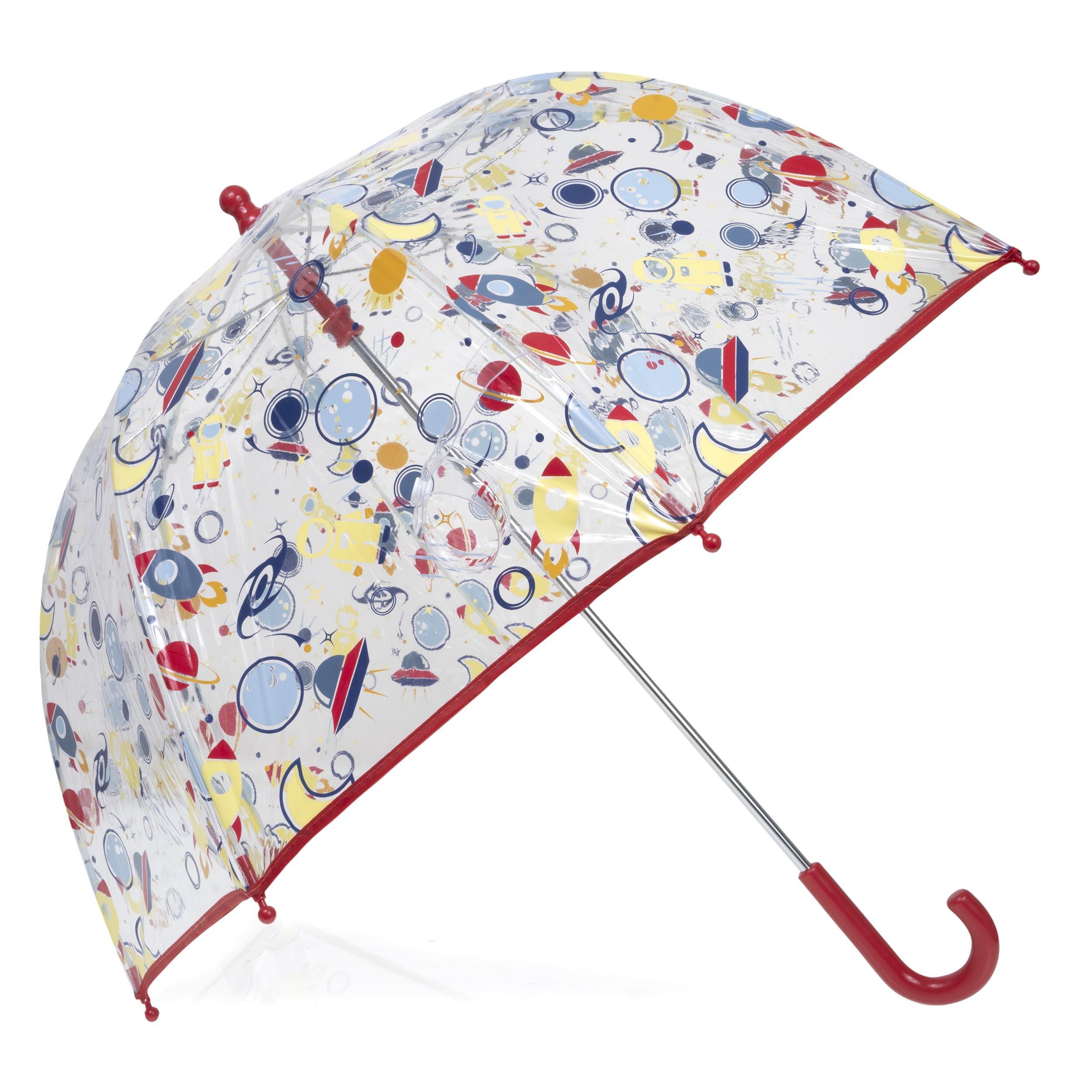 Ombrello Automatico Per Bambini 67 Cm – Grafica Auto E Moto, 8 Stecche, Nylon Impermeabile, Con Fischietto, 3-8 Anni