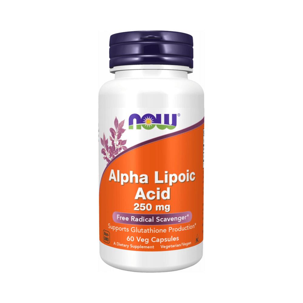 NOW FOODS Now Foods Alpha Lipoic Acid 250mg (60) Standard - Vitamine, minerali e salute
