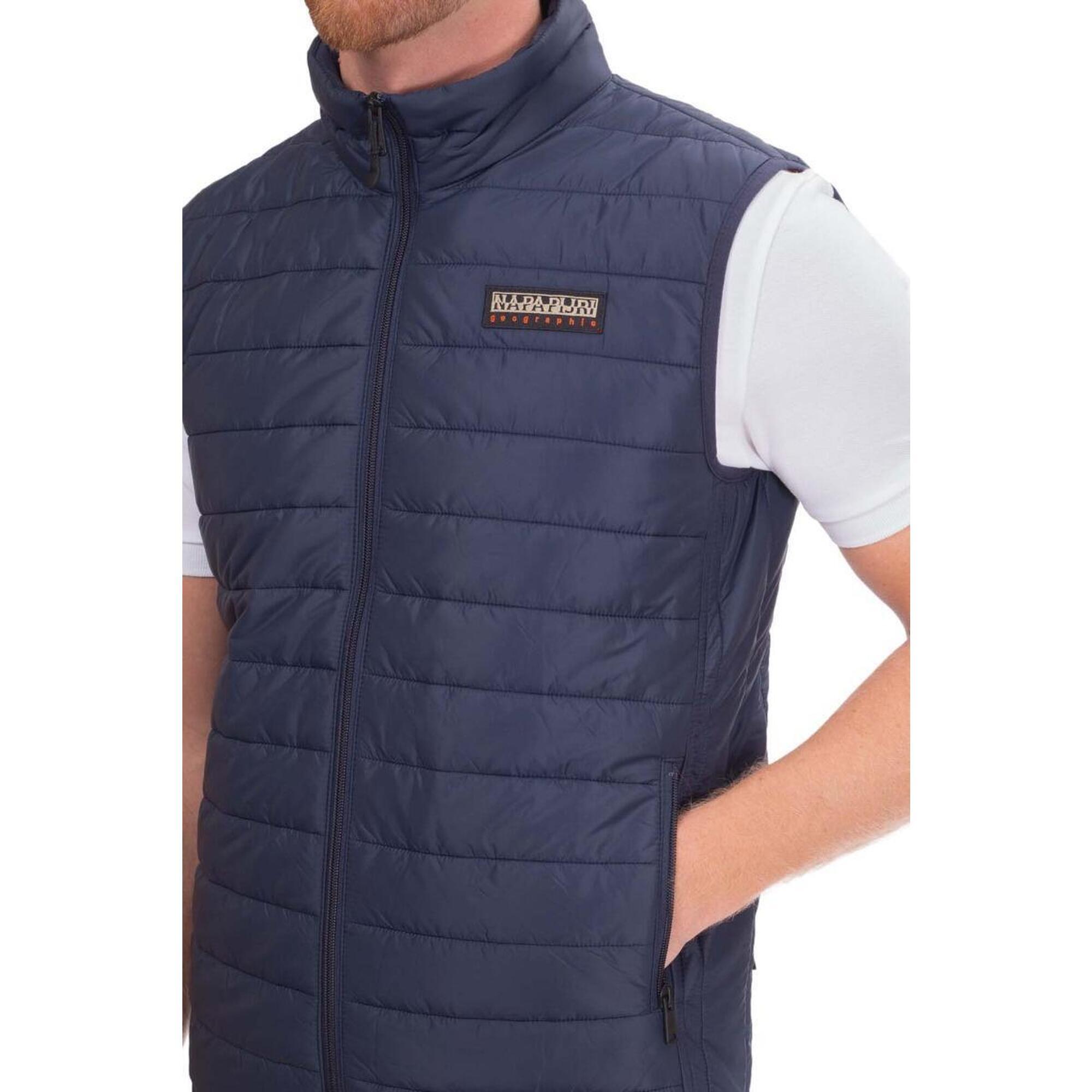 Napapijri - Piumino Uomo Smanicatologo Patch - Doudoune Synthétique - Bleu - Decathlon