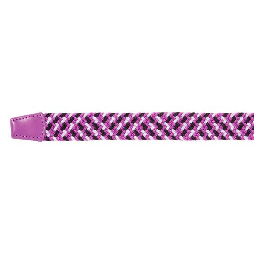 Footjoy Braided Golfriem Dames Zwart/Wit/Berry 2/4