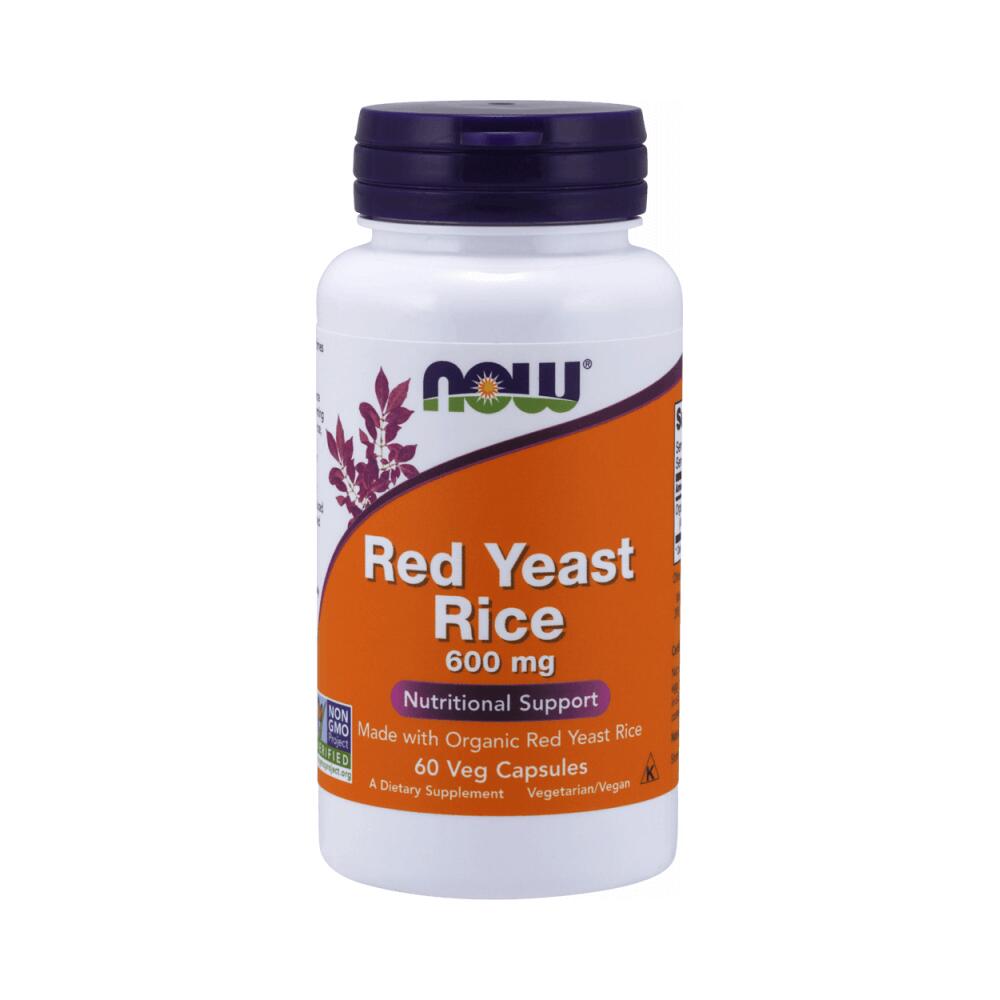 NOW FOODS Now Foods Red Yeast Rice 600mg (60) Standard