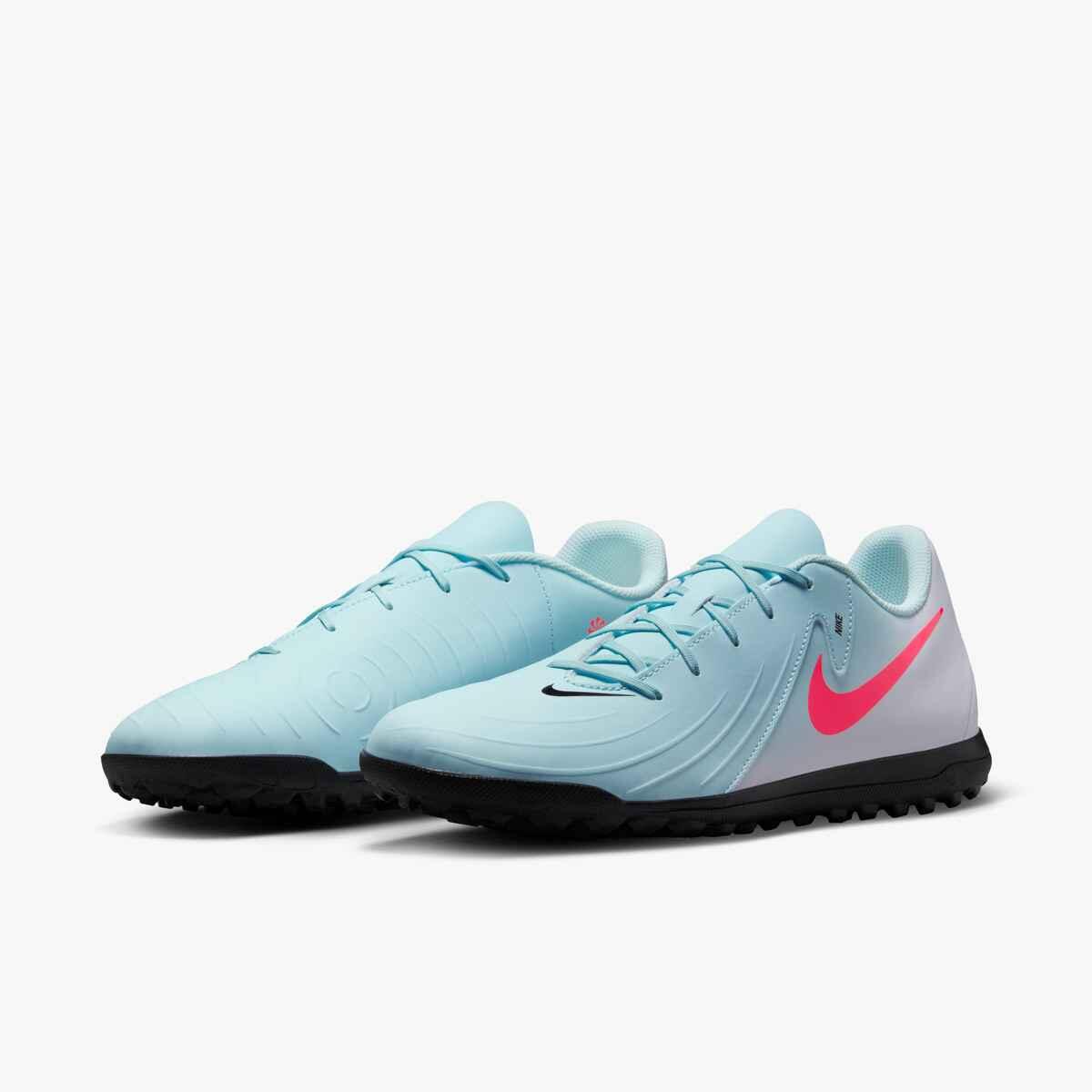 Scarpe da calcio uomo tf - erba sintetica nike azzurro 3/4
