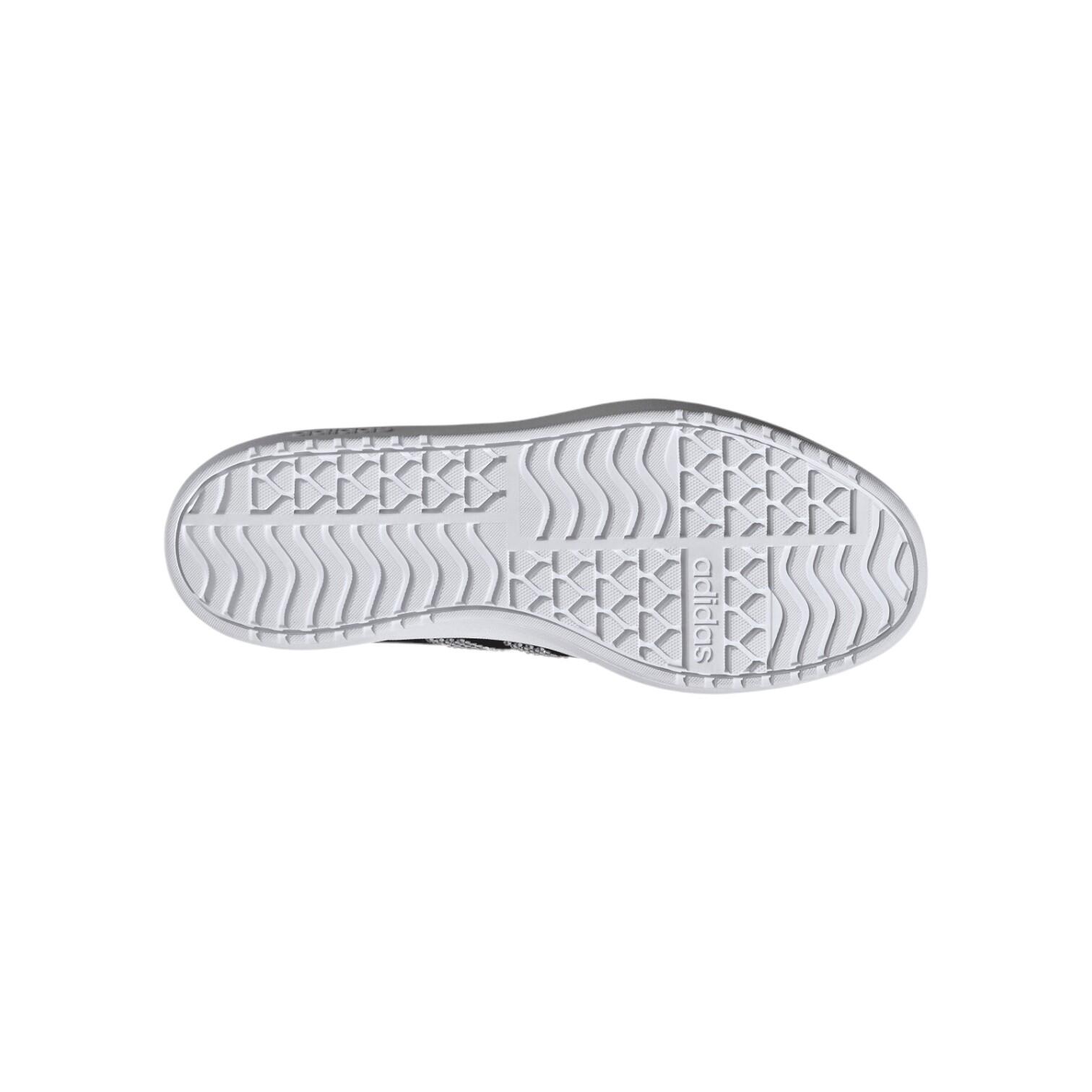 ADIDAS VL Court Bold Preto/Branco/Rosa – Feminino 3/3