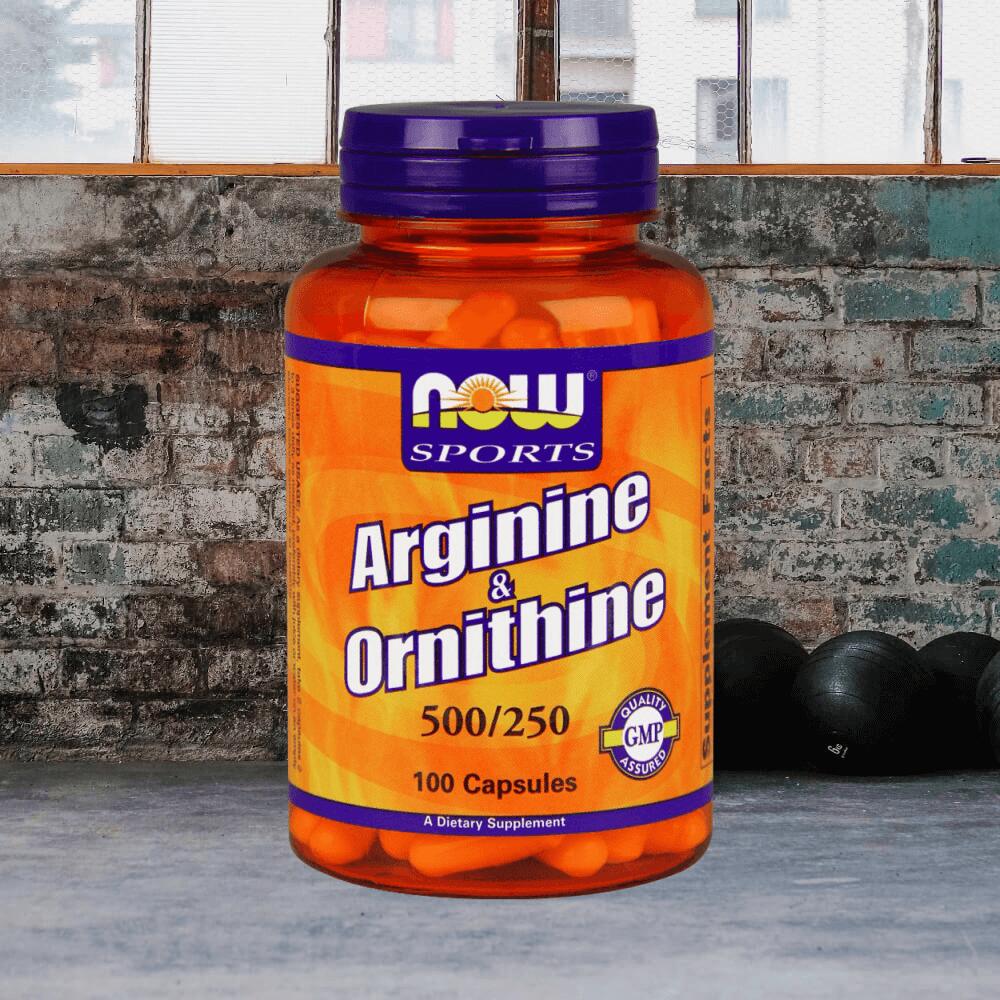 Now Foods Arginine/Ornithine (100) Standard - Acides aminés 2/3