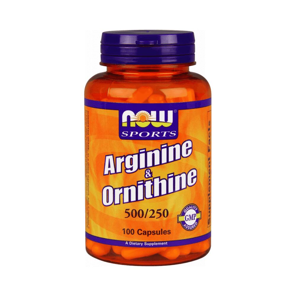 Now Foods - Now Foods Arginine/ornithine (100) Standard - Acides Aminés - Bcaa - Decathlon