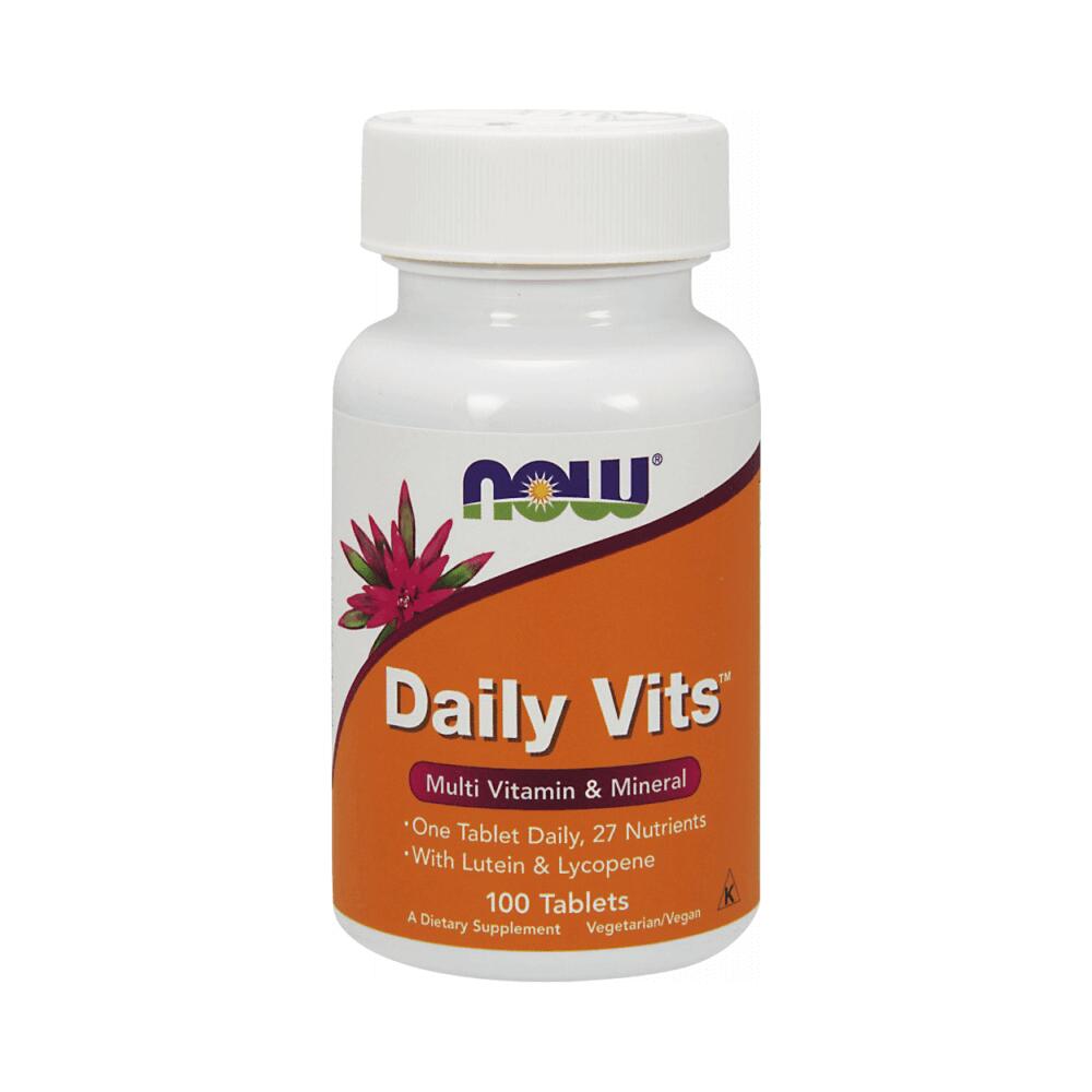 NOW FOODS Now Foods Daily Vits Multi (100) Standard - Vitaminen, mineralen & gezondheid