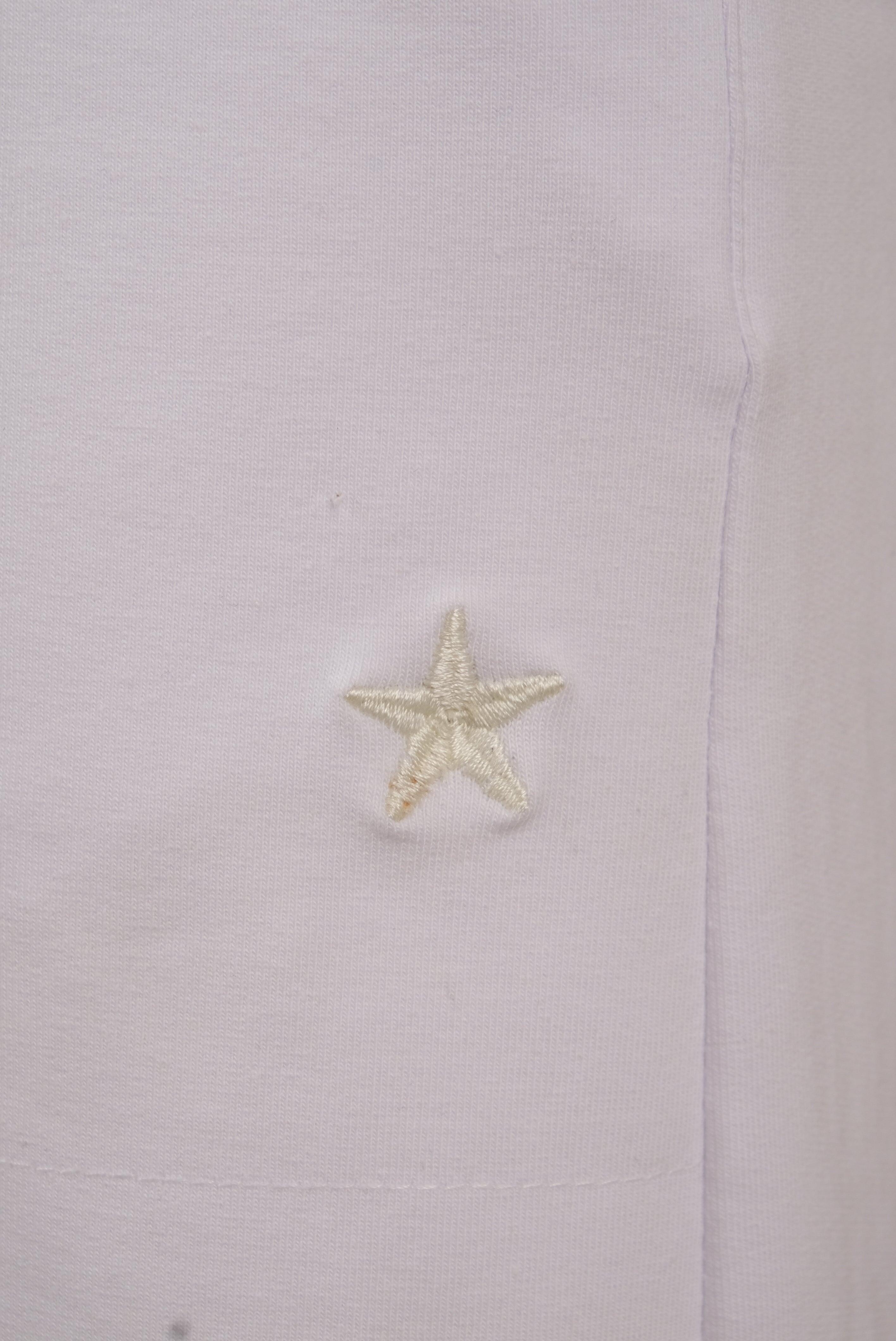 Bermuda joggers Esercito bianchi in cotone uomo 3/4