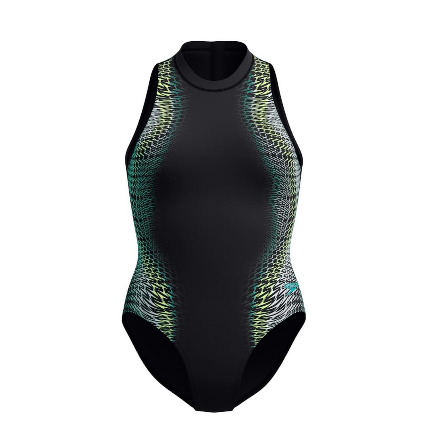 Speedo Badpak Eco Endurance+ Placement Hydrasuit Zwart/Groen 4/7