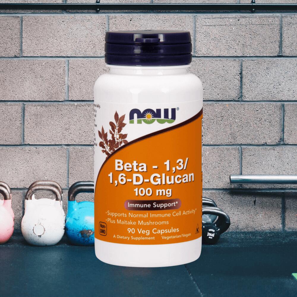 Now Foods Beta 1,3/1,6- D -Glucan 100 mg (90) Standard 2/3