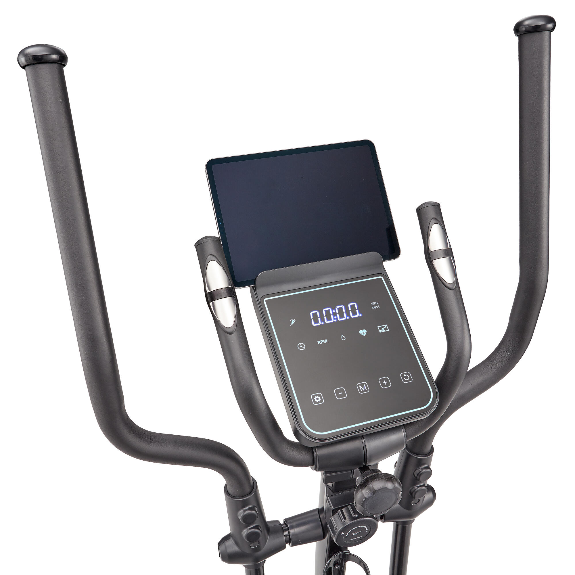 Crosstrainer FR20 mit 6kg Schwungrad, 8 Level, Pulsmessung, 38cm Schrittlänge 3/7