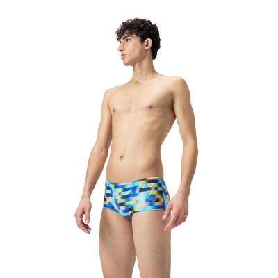 Speedo Schwimmslip 14cm Allover Digi Blau/Grün