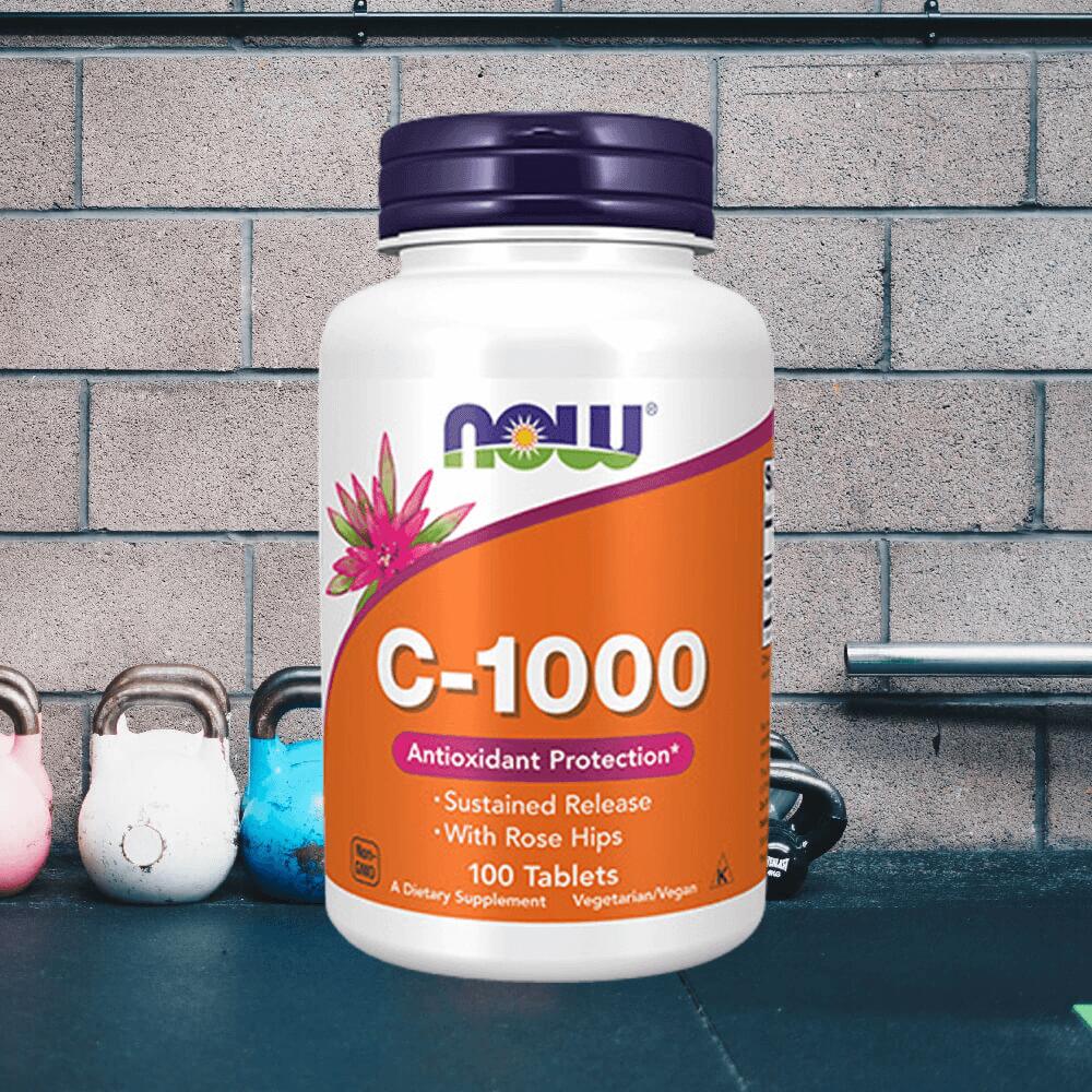 Now Foods C-1000 Sustained Release (100 Tabs) Unflavoured 2/3