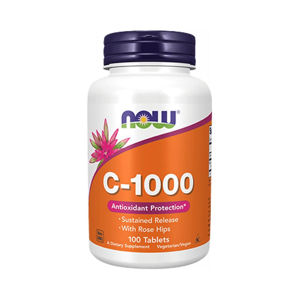 NOW FOODS Now Foods C-1000 Sustained Release (100 Tabs) Unflavoured