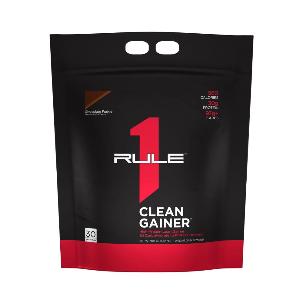 Rule1 - Rule1 R1 Clean Gainer (9,6lbs) Chocolate Fudge - Prise De Poids - Sans Créatine - Bcaa - Decathlon