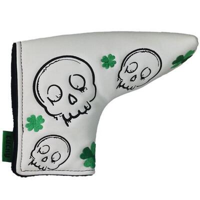 Legend putter headcover lucky wit groen