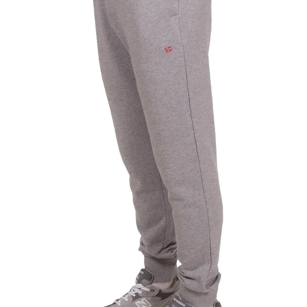 Men's Sports Trousers Malis Summer - Regular fit, 100% Cotton - Light grey
