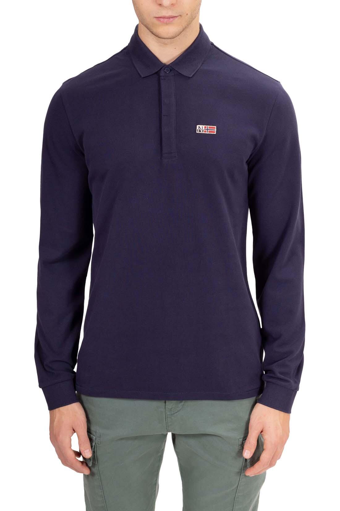 Polo uomo Evan a maniche lunghe 2/5